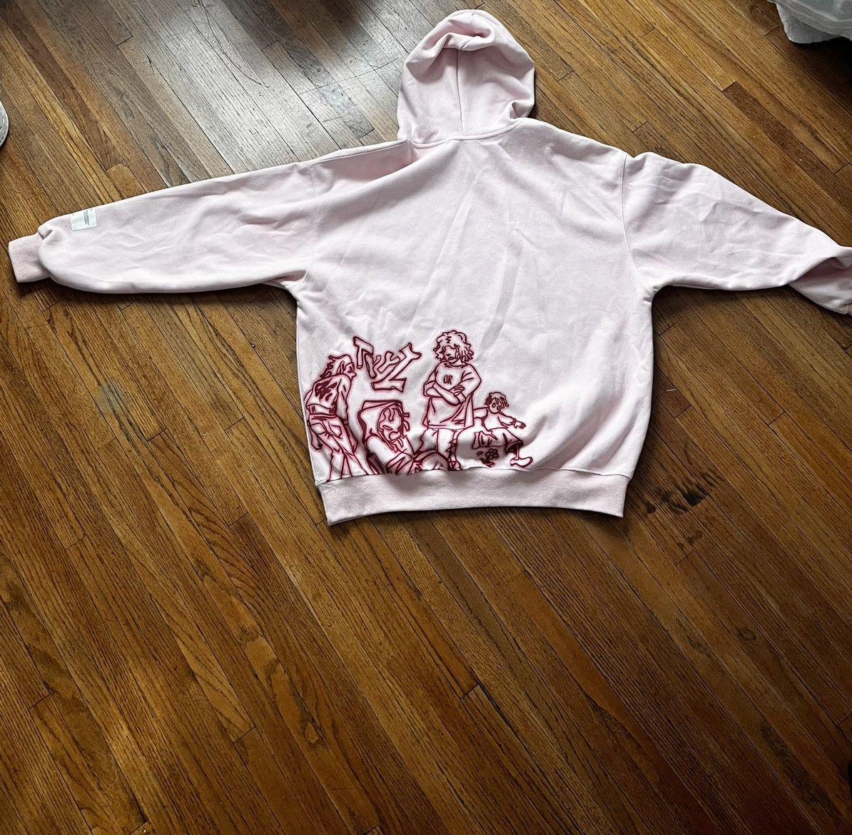 Designer PINK STREETWEAR HOODIE Size US L / EU 52-54 / 3 - 3 Thumbnail