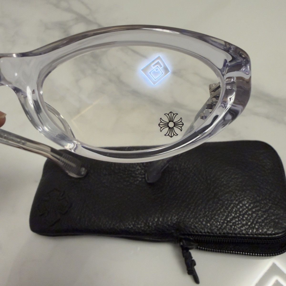 Chrome Hearts CHROME HEARTS BLASTER PERIWINKLE GLASSES 🚫READ DESCRIPTION🚫 Size ONE SIZE - 5 Thumbnail