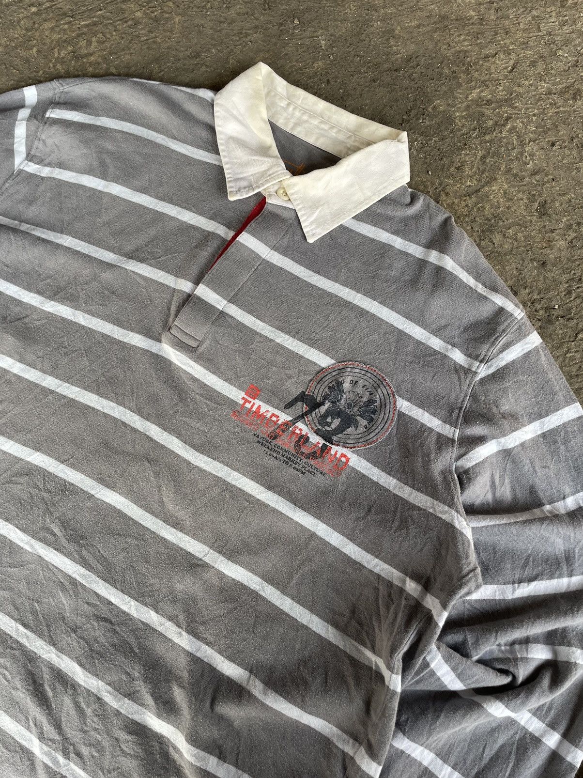 Timberland Rugby Shirt Timberland Size US L / EU 52-54 / 3 - 2 Thumbnail
