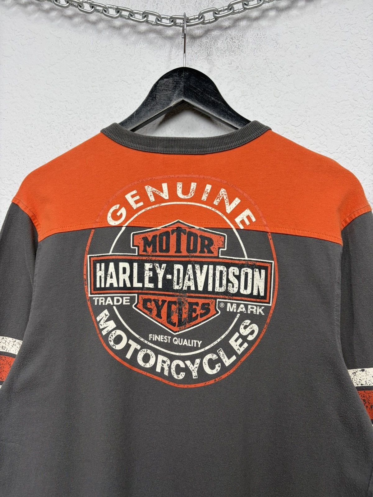 Harley Davidson Vintage Harley-Davidson Long Sleeve Tee Biker Graphic Y2K Size US L / EU 52-54 / 3 - 2 Thumbnail