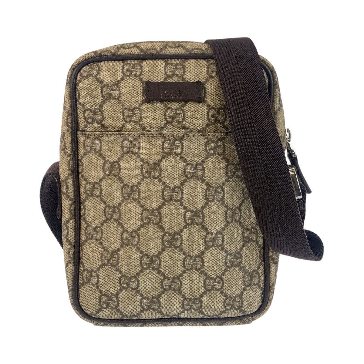 Gucci Gucci GG Supreme Canvas Pochette Shoulder Bag 122754 Canvas Shoulder Bag 122754 in Beige, Women's