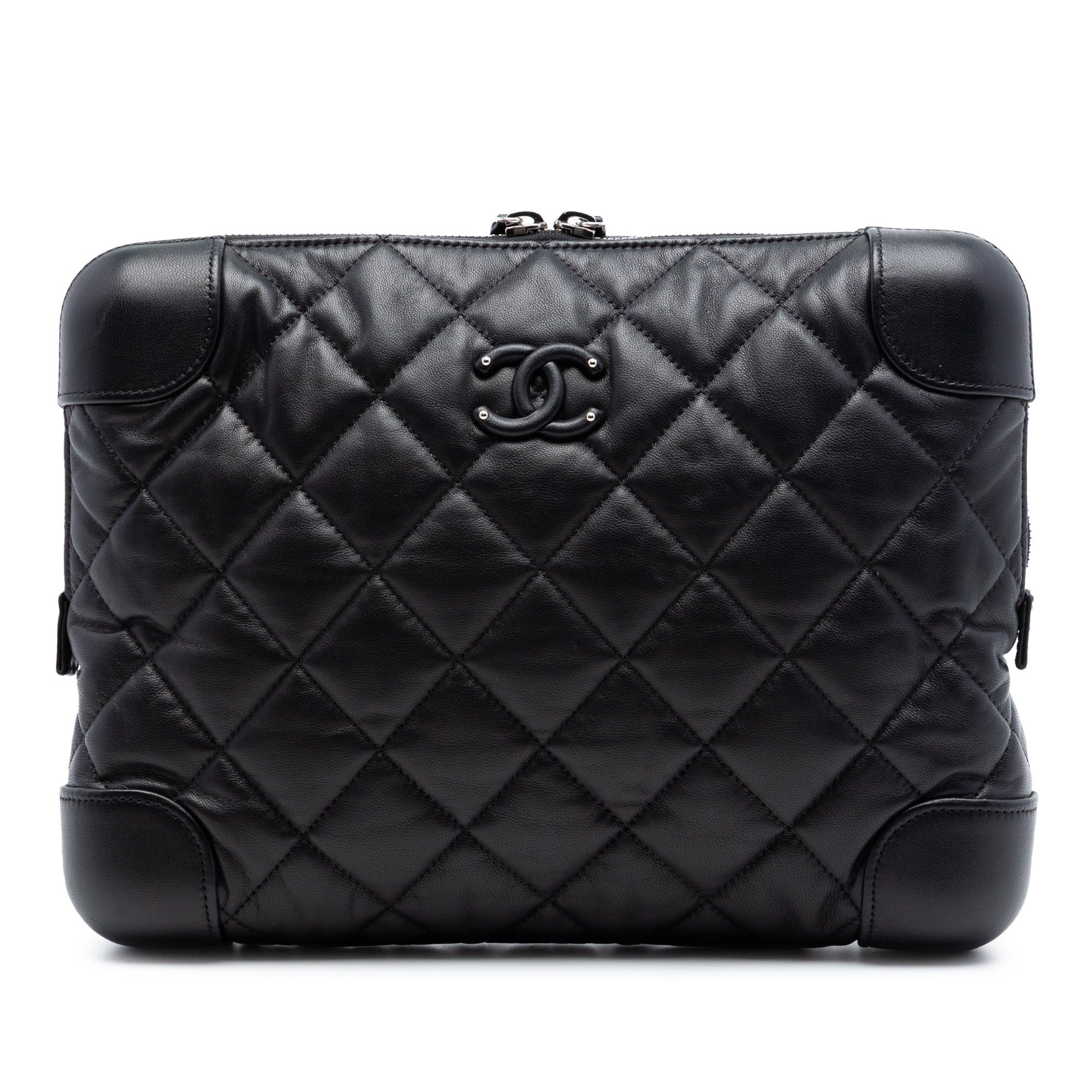 Chanel CC Quilted Lambskin Classic Trunk Case Size ONE SIZE - 1 Thumbnail