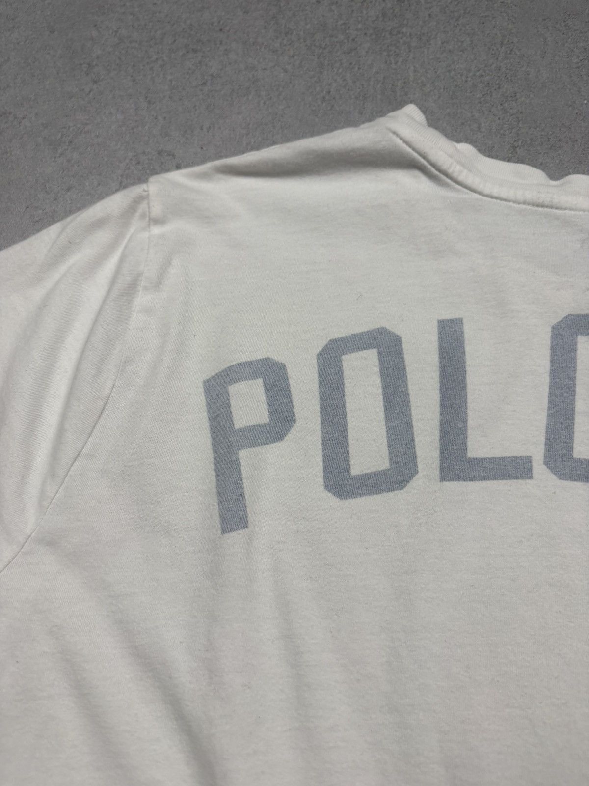Polo Ralph Lauren Polo Ralph Lauren Polo Bear USA RL Hockey Tee White S Y2K Size US S / EU 44-46 / 1 - 18 Thumbnail