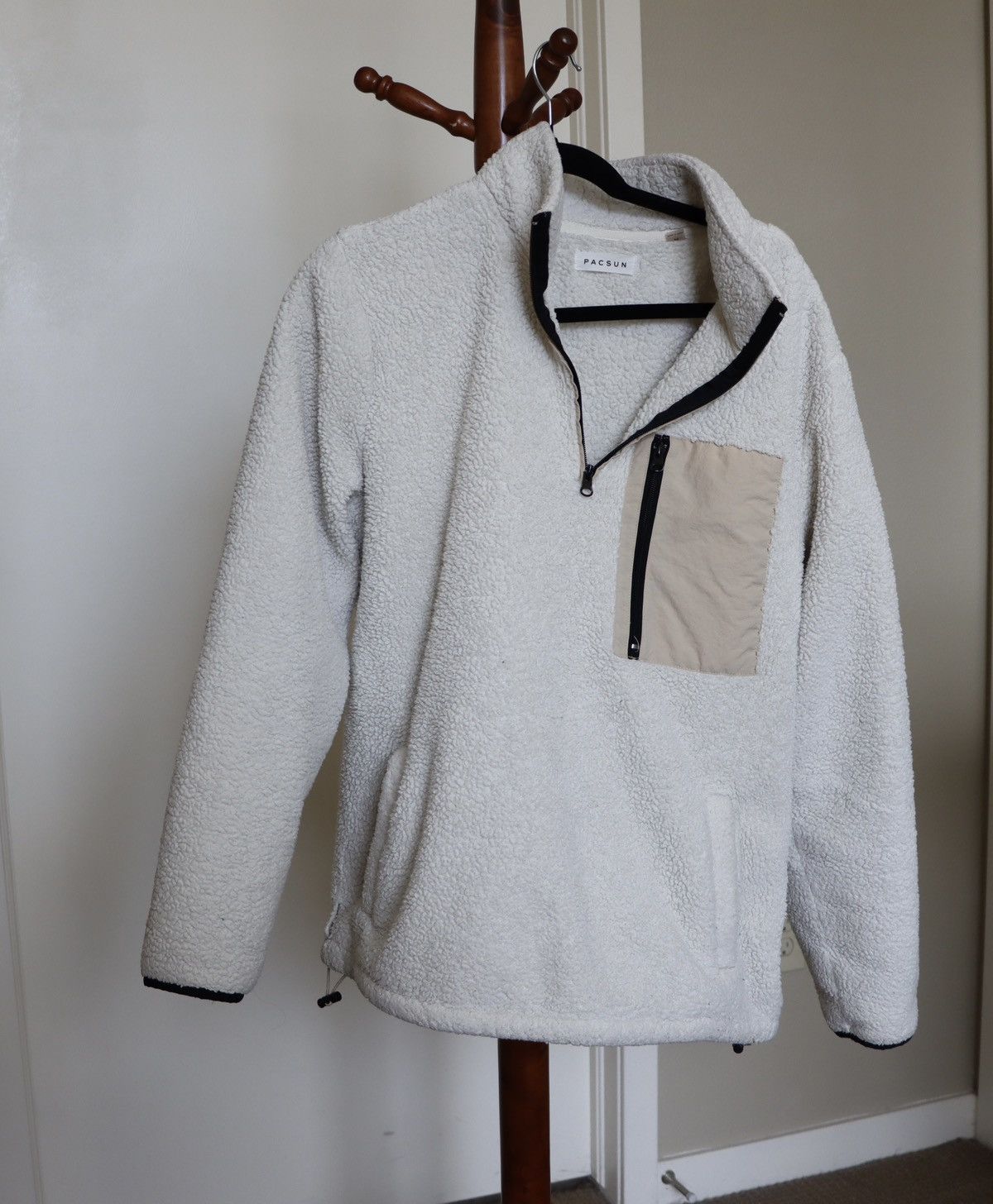 Pacsun Quarter Zip Fleece Jacket Size US M / EU 48-50 / 2 - 1 Thumbnail
