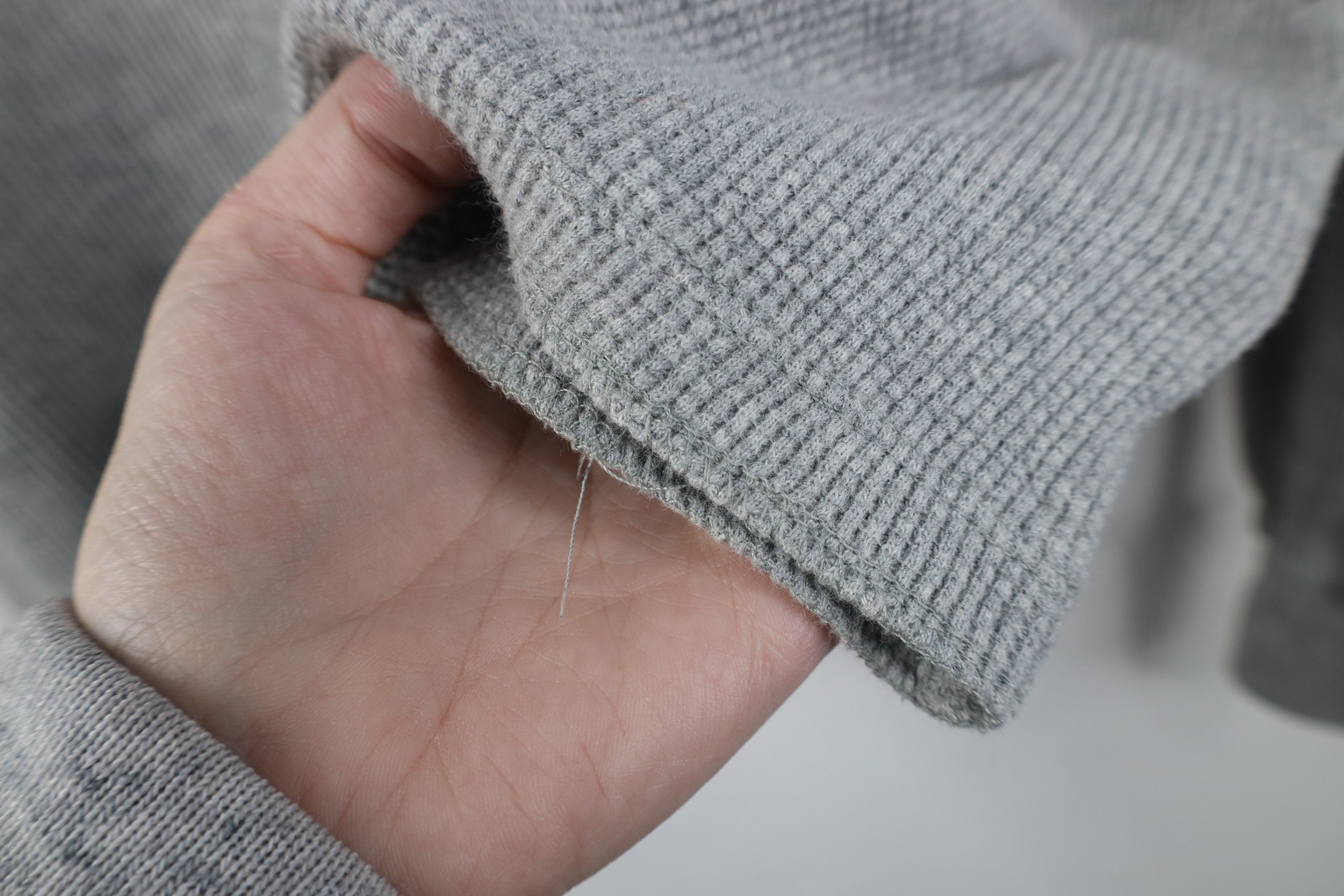 Gap Vintage Y2K Gap Thermal Waffle Knit Long Sleeve T-Shirt Size L / US 10 / IT 46 - 4 Thumbnail