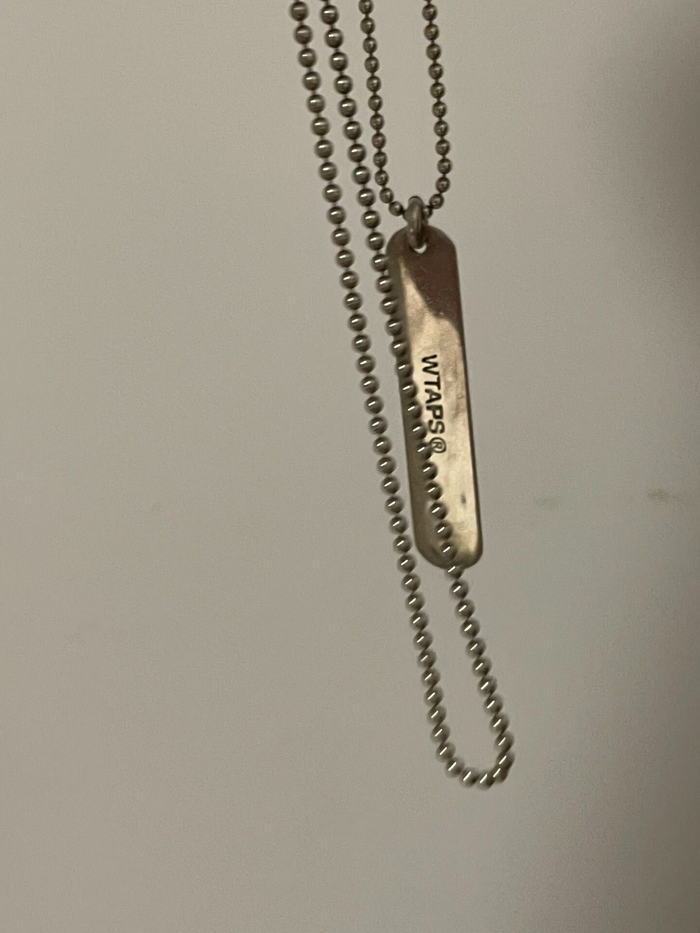 Wtaps wtaps military dog tag necklace Size ONE SIZE - 1 Thumbnail