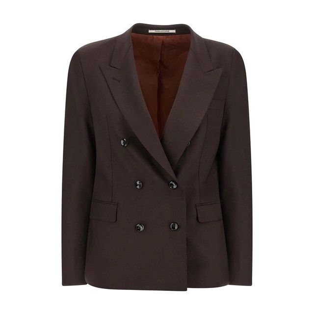 Tagliatore TAGLIATORE Parigi Brown Wool Blazer Jacket New & Authentic ( Size M / US 6-8 / IT 42-44 - 1 Thumbnail