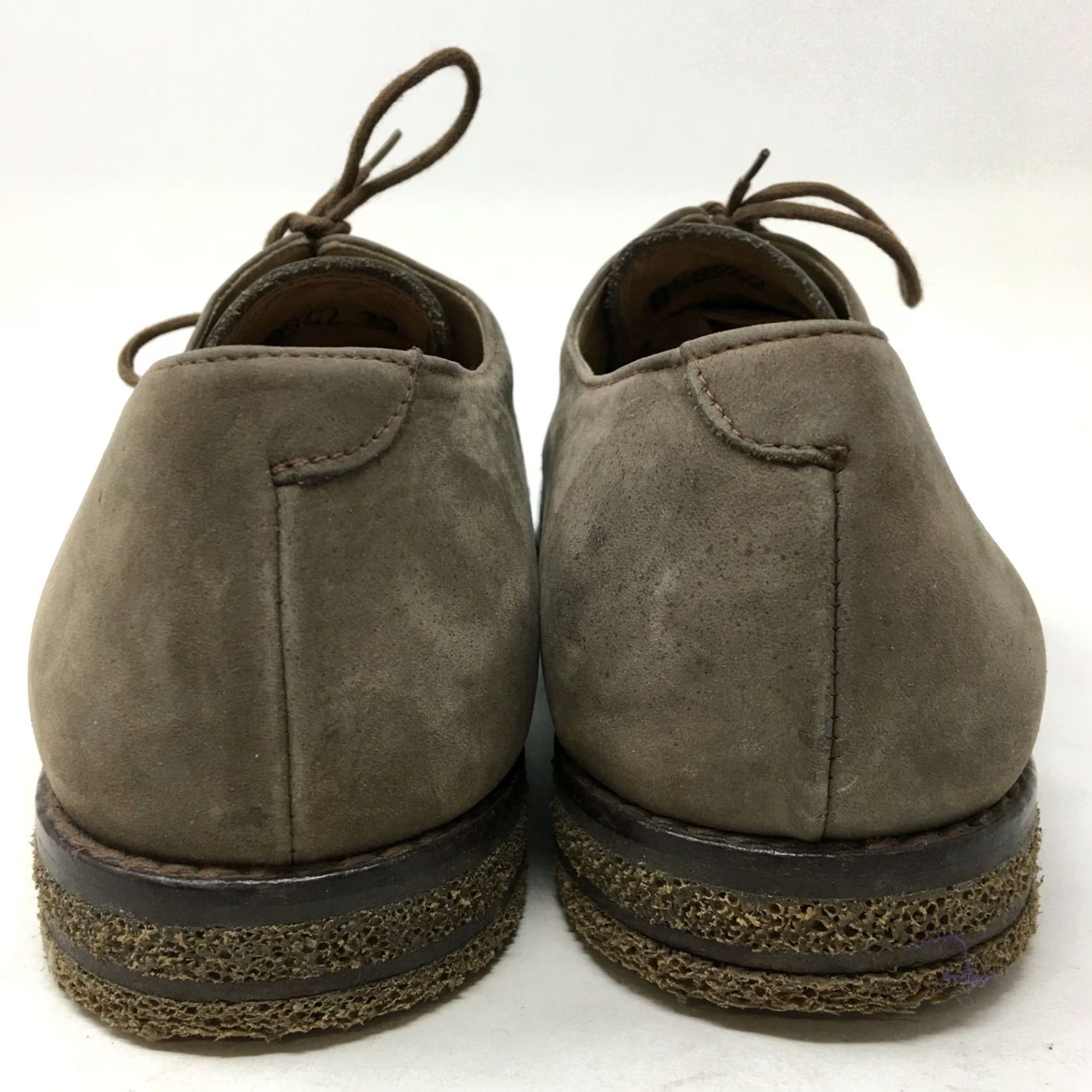 Kenneth Cole Kenneth Cole New York Mens 8.5 Oxfords Casual Lace Up Brown Leather Perf Dress Shoes Mens Size US 9 / EU 42 - 6 Thumbnail