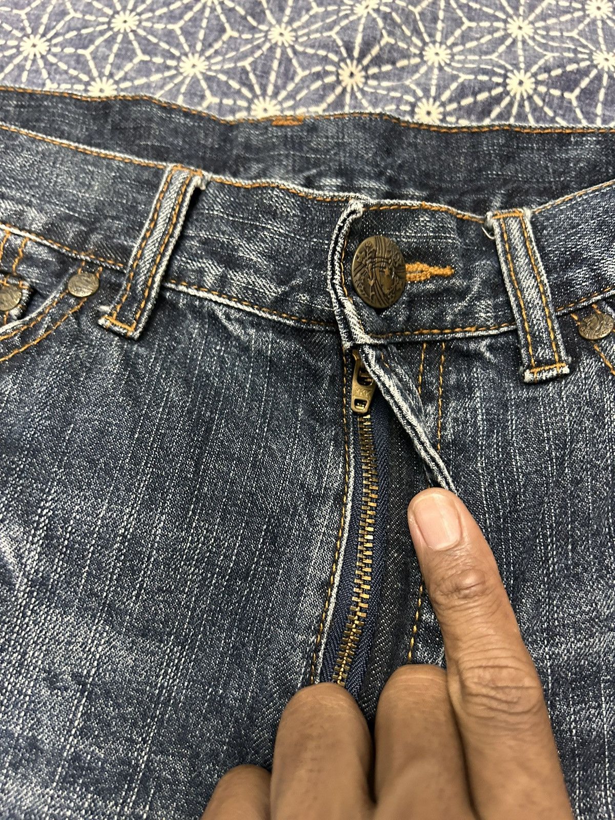 Japanese Brand Japanese denim Size US 33 - 6 Thumbnail