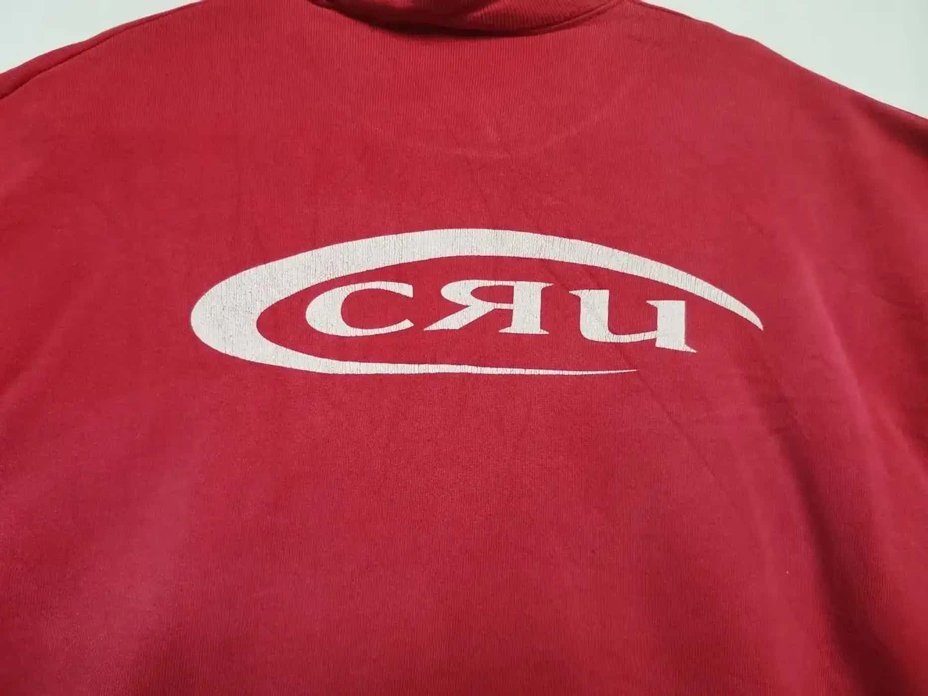 Vintage Vintage CRU Big Logo Sweatshirt Size US XXL / EU 58 / 5 - 8 Thumbnail