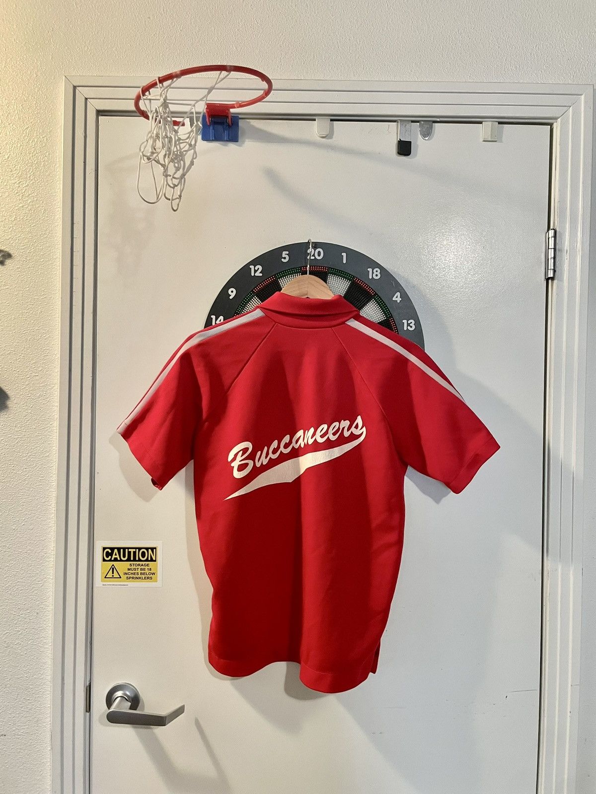 Vintage Vintage Basketball Red Warmup Top Size US M / EU 48-50 / 2 - 2 Thumbnail