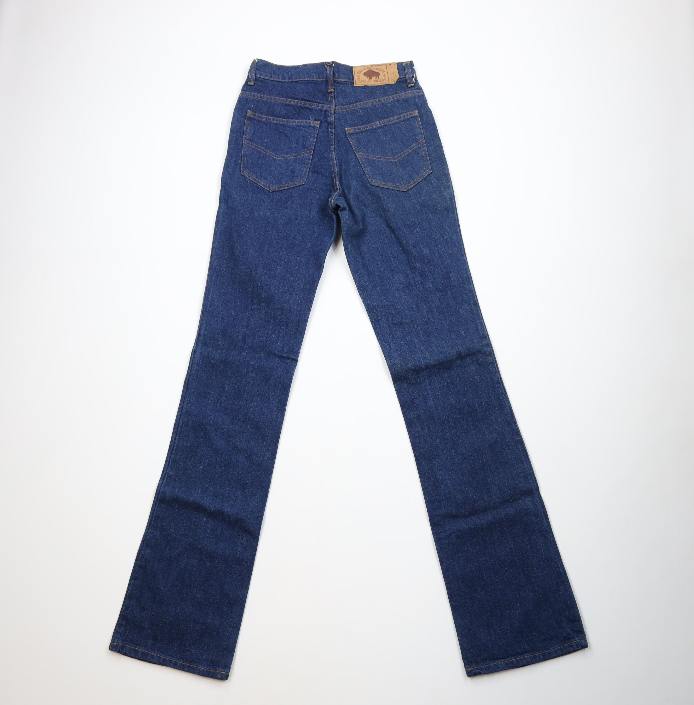 Vintage Vintage 70s Streetwear Flared Bootcut Denim Jeans Blue USA Size US 28 / EU 44 - 10 Thumbnail