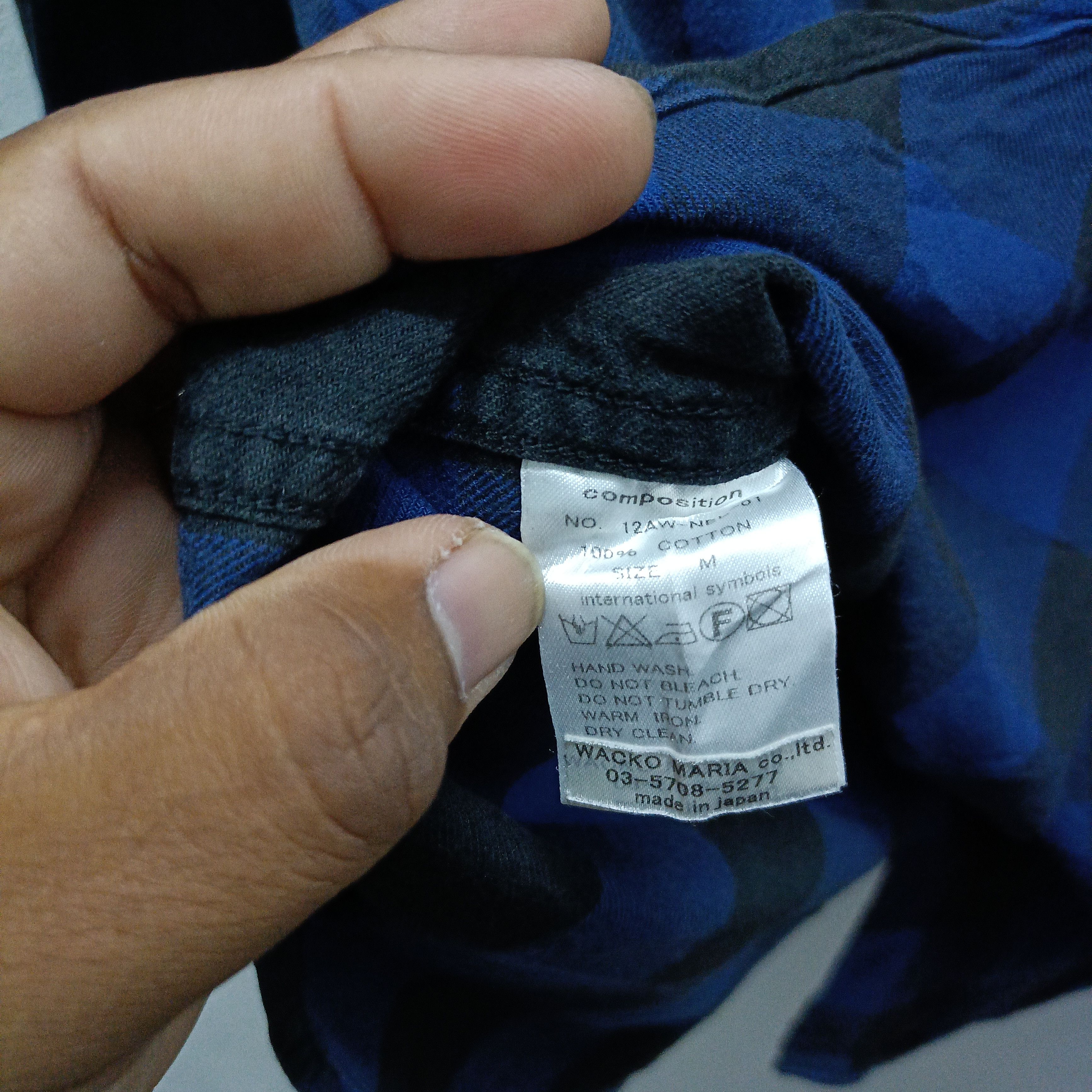 Wacko Maria WACKO MARIA GUILTY PARTIES PLAID FLANNEL SHIRT Size US M / EU 48-50 / 2 - 7 Thumbnail