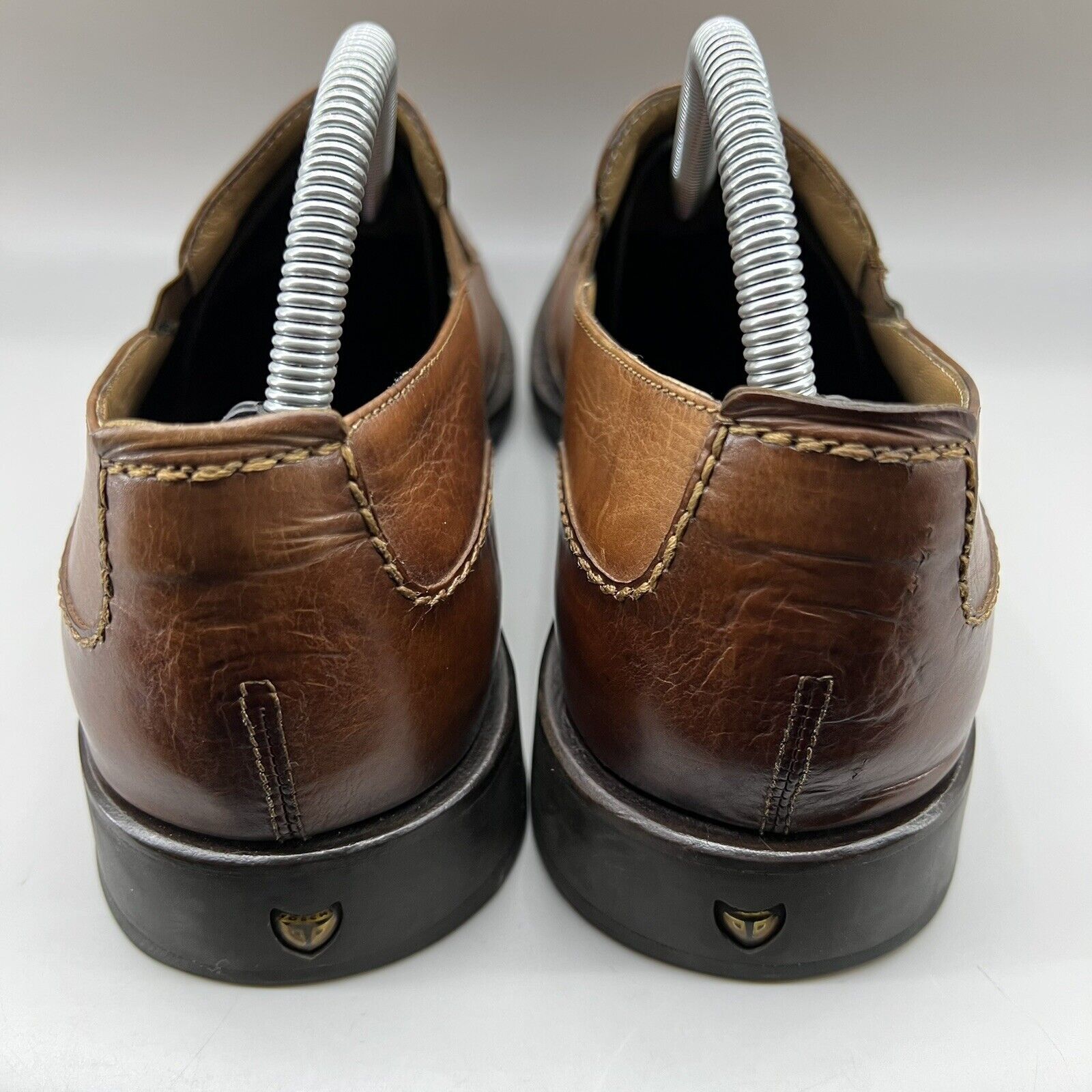 Michael Toschi Michael Toschi Slip On Loafers Men Size 8 Brown Leather Low Size US 8 / EU 41 - 4 Thumbnail