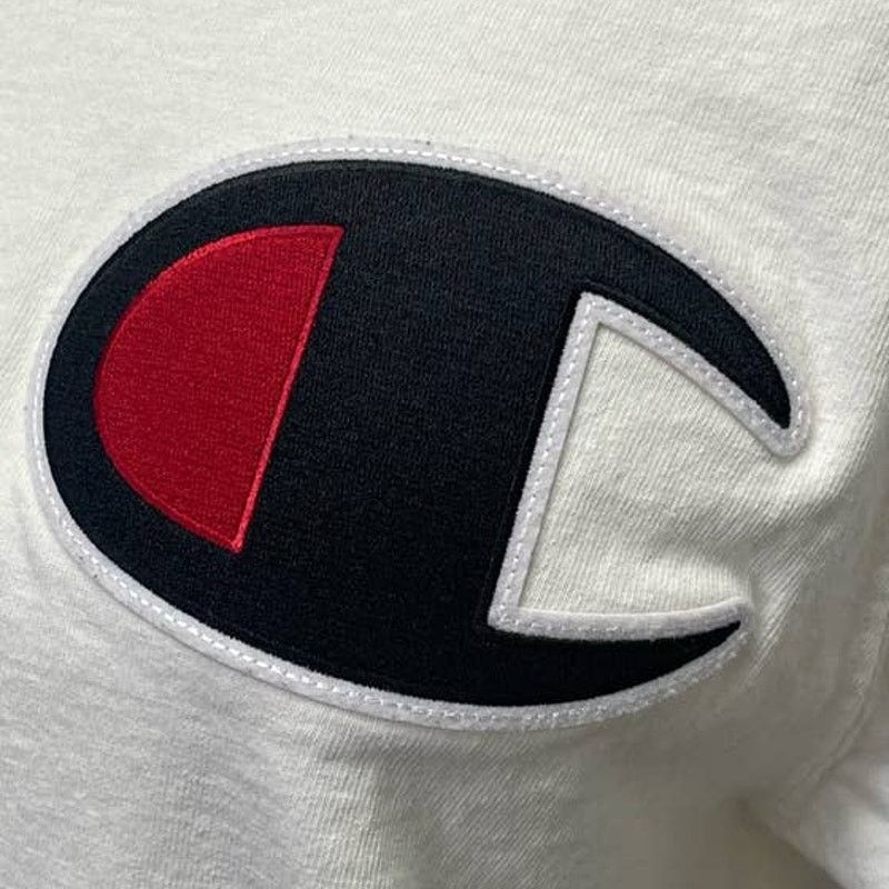 Champion Champion Mens Large Cotton Patch Crew Neck Tee Shirt Size US L / EU 52-54 / 3 - 3 Thumbnail