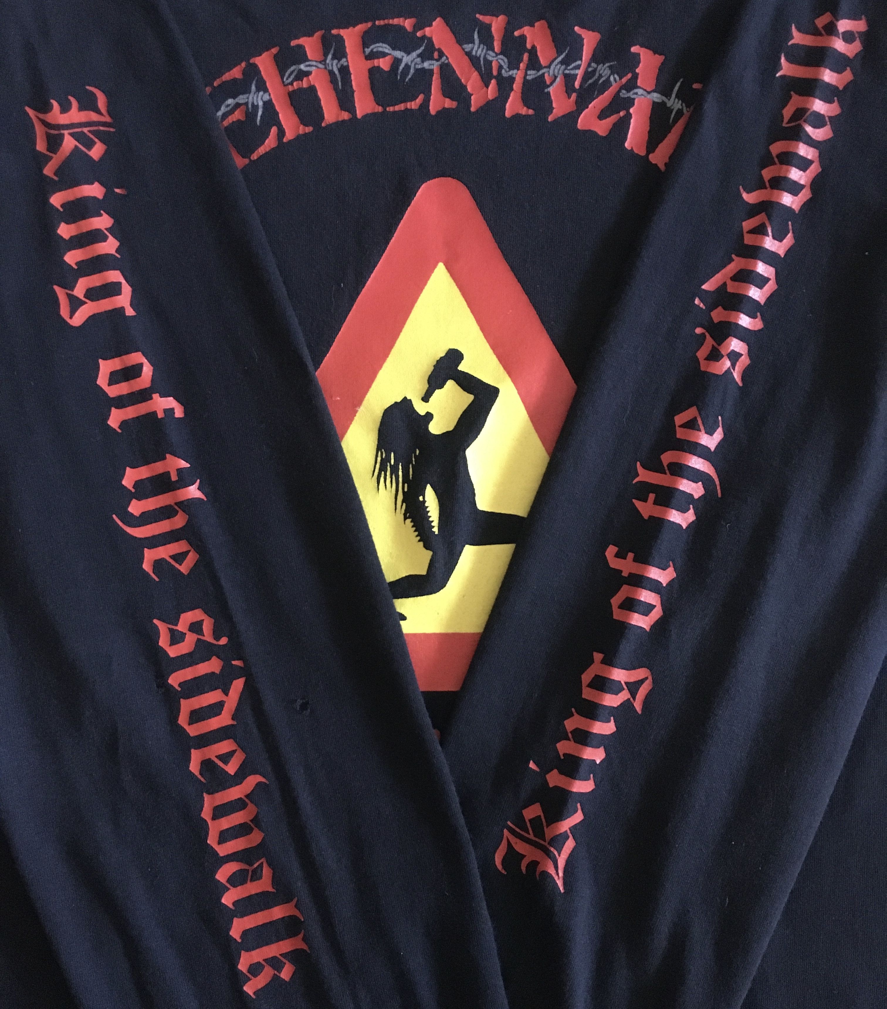 Band Tees Vintage Gehennah - King of The Sidewalk Band Tee Size US L / EU 52-54 / 3 - 3 Thumbnail