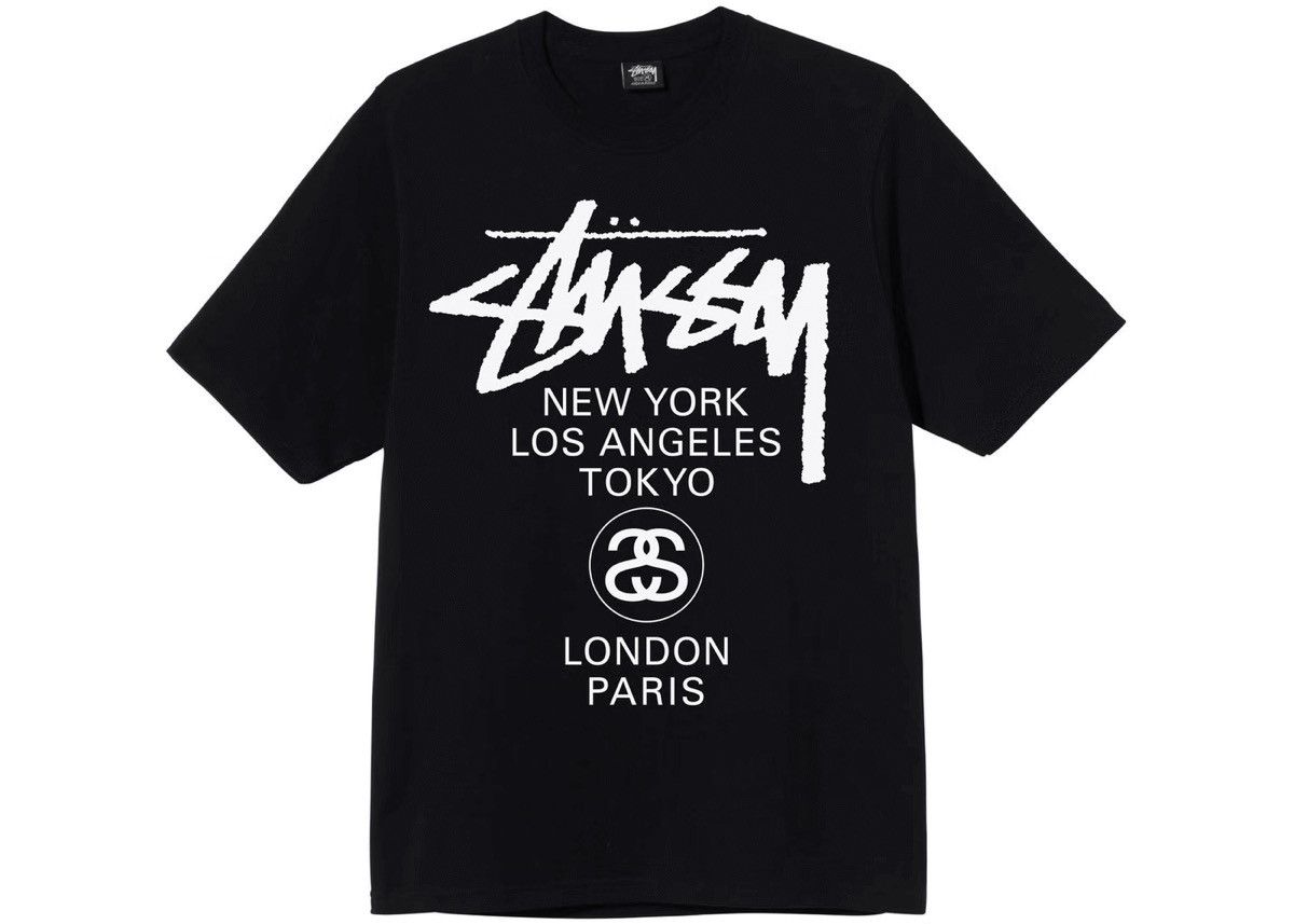 Stussy Stussy World Tour Tee | Grailed