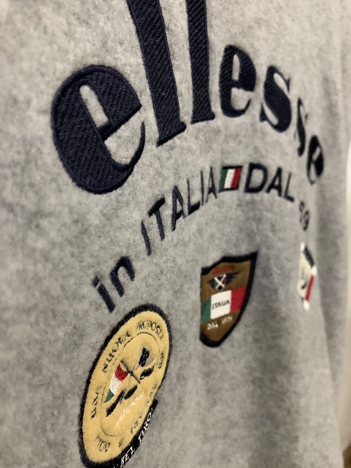 Ellesse × Vintage Vintage Ellesse Fleece Polartec Golf Vest Back Embroidery Size US L / EU 52-54 / 3 - 9 Thumbnail