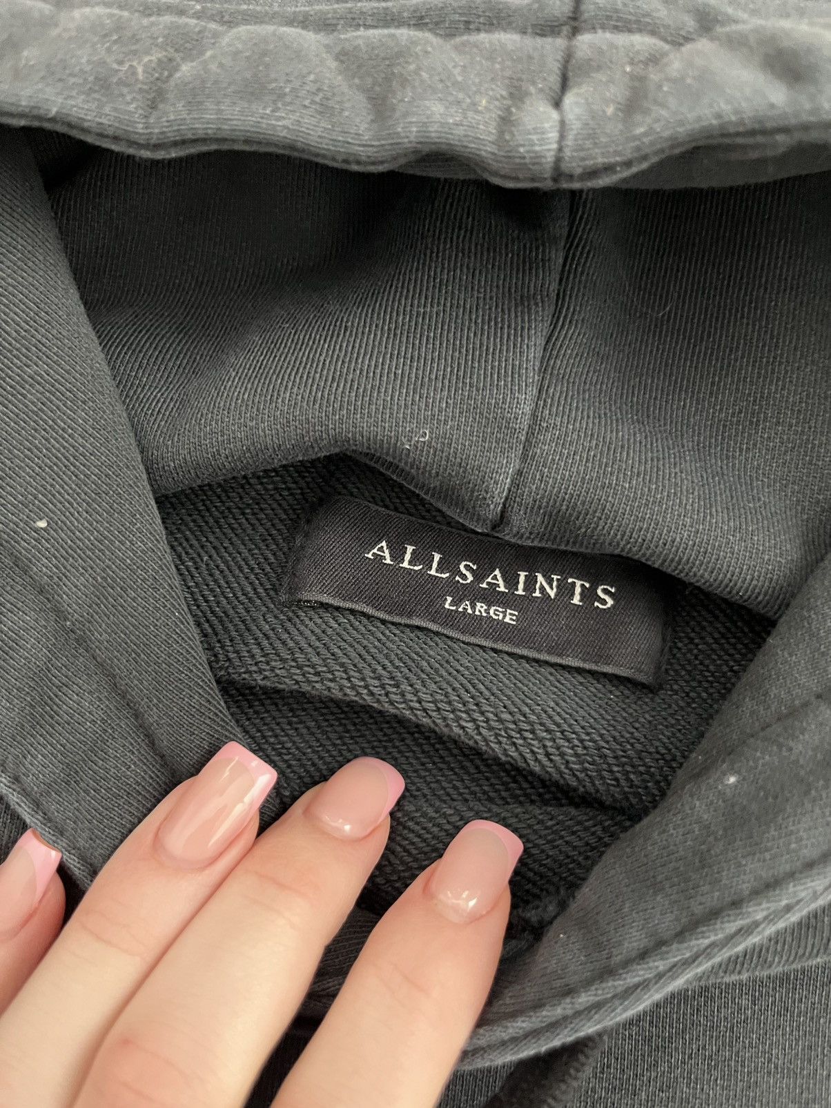 Allsaints Allsaints Black Hoodie Size US L / EU 52-54 / 3 - 4 Thumbnail