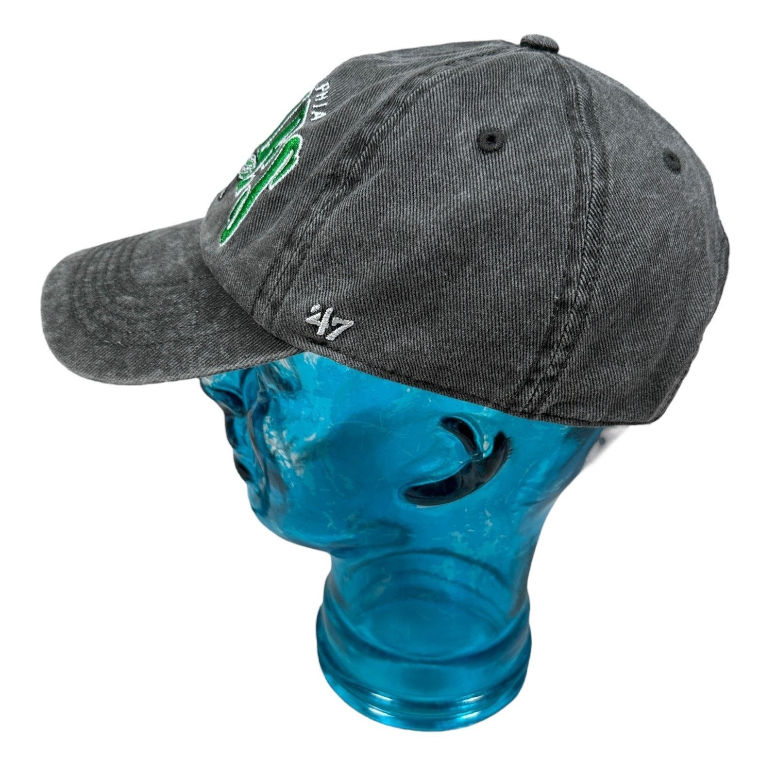 Other Philadelphia Eagles Denim Hat Men's Charcoal Gray Green '47 Size ONE SIZE - 5 Thumbnail