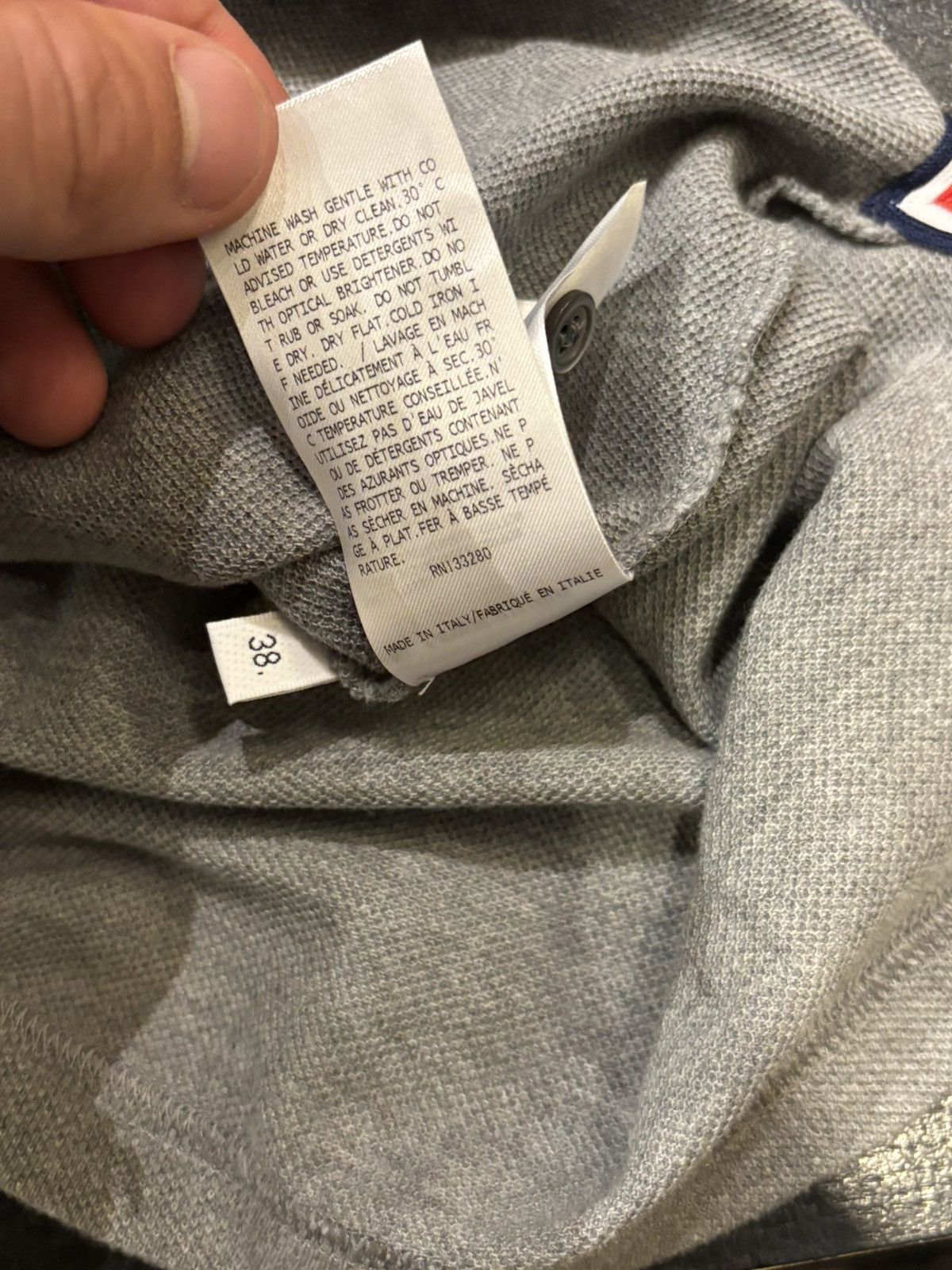 Thom Browne Thom Browne 4 Bar Polo Shirt Size US XS / EU 42 / 0 - 7 Thumbnail