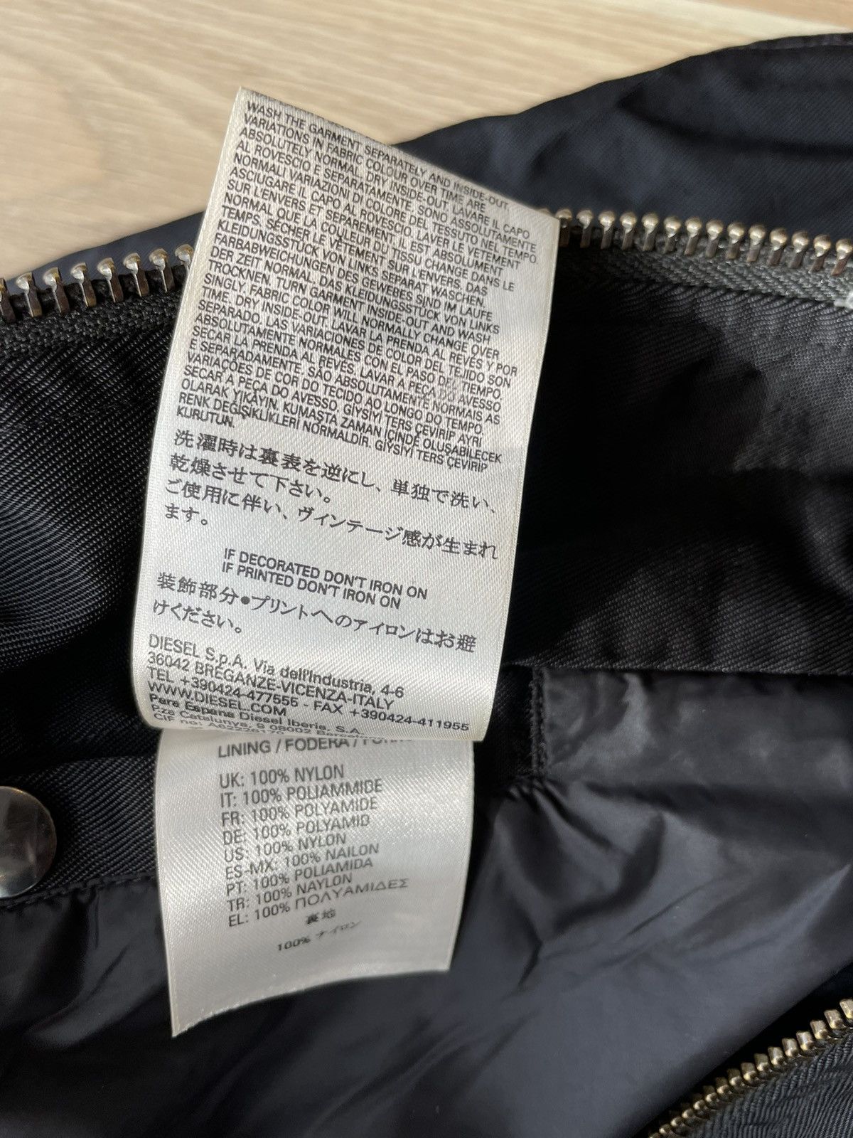Diesel × Vintage Diesel Y2K / Vintage Biker Jacket US L / EU 52-54 Size US L / EU 52-54 / 3 - 11 Thumbnail