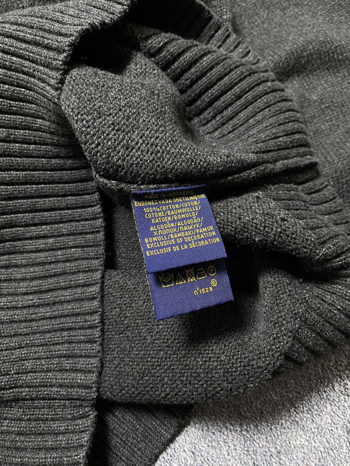 Ralph Lauren Polo Ralph Lauren VNTG KniT Crew Neck Mini Logo Sweater Size US M / EU 48-50 / 2 - 9 Thumbnail