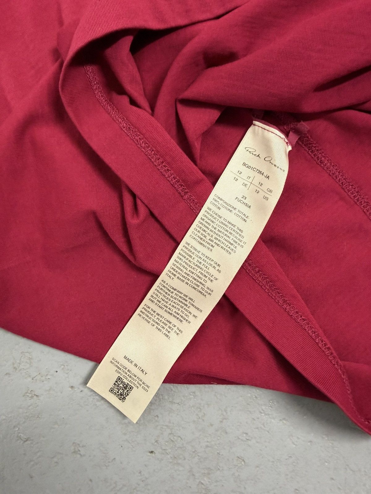 Rick Owens Rick Owens S/S2023 T-Shirt Size L / US 10 / IT 46 - 7 Thumbnail