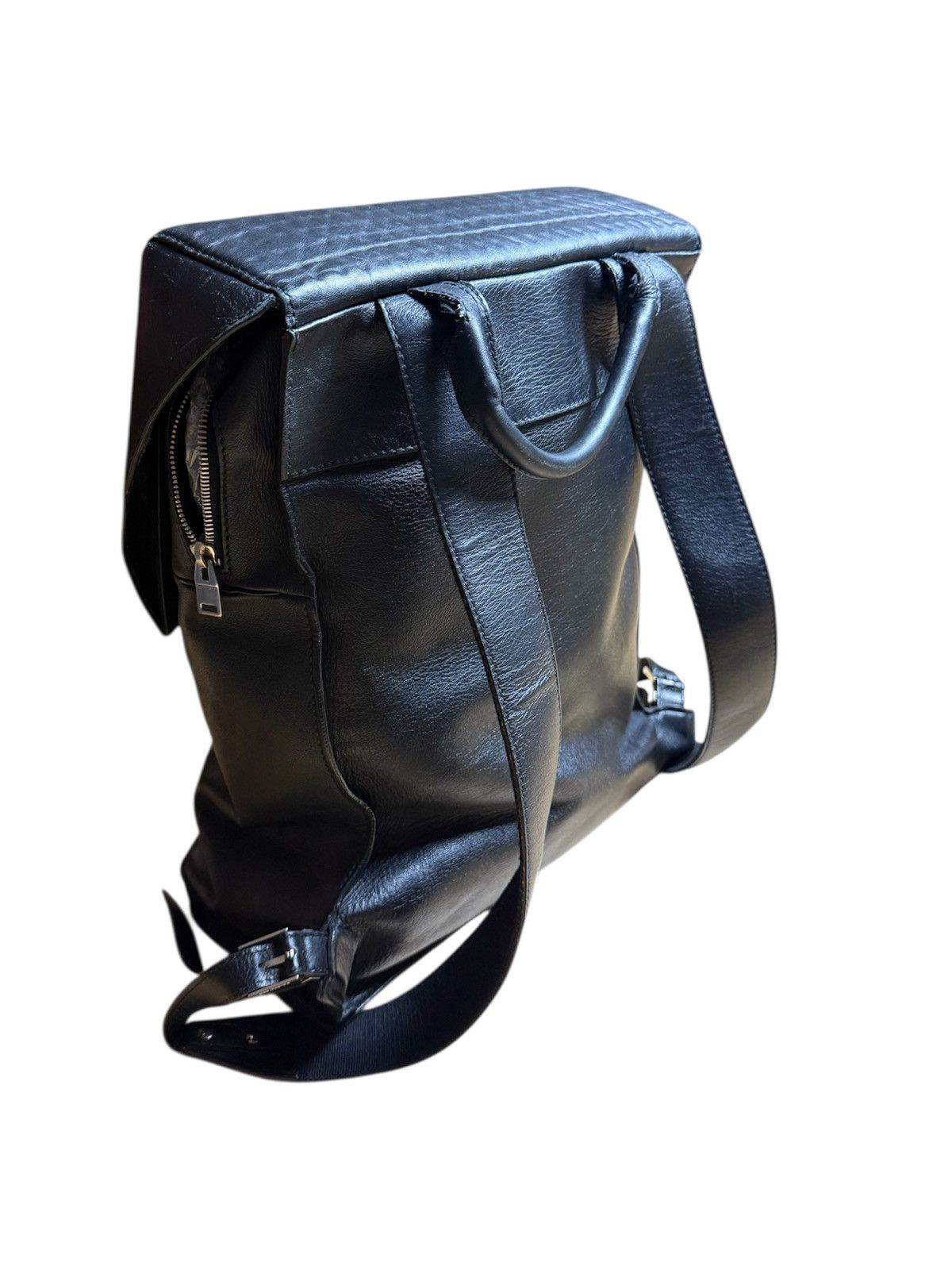 Balenciaga F/W17 Perforated Leather Backpack Size ONE SIZE - 5 Thumbnail