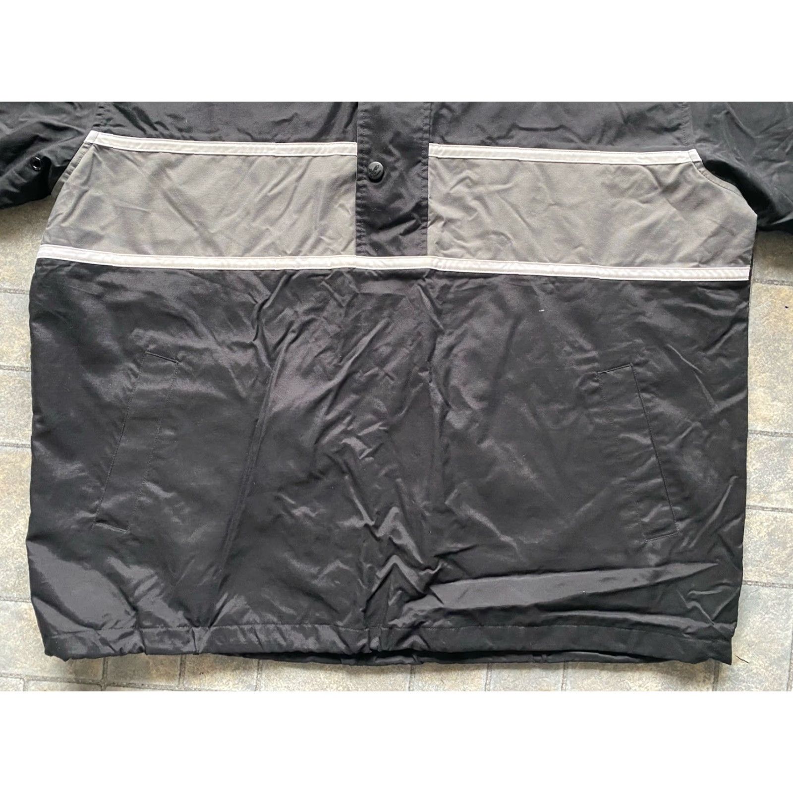 Chase Authentics VTG Chase Authentics MENS XL Dale Earnhardt Hooded Lined Pullover Windbreaker Black Gray Jacket Men XL Size US XL / EU 56 / 4 - 3 Thumbnail