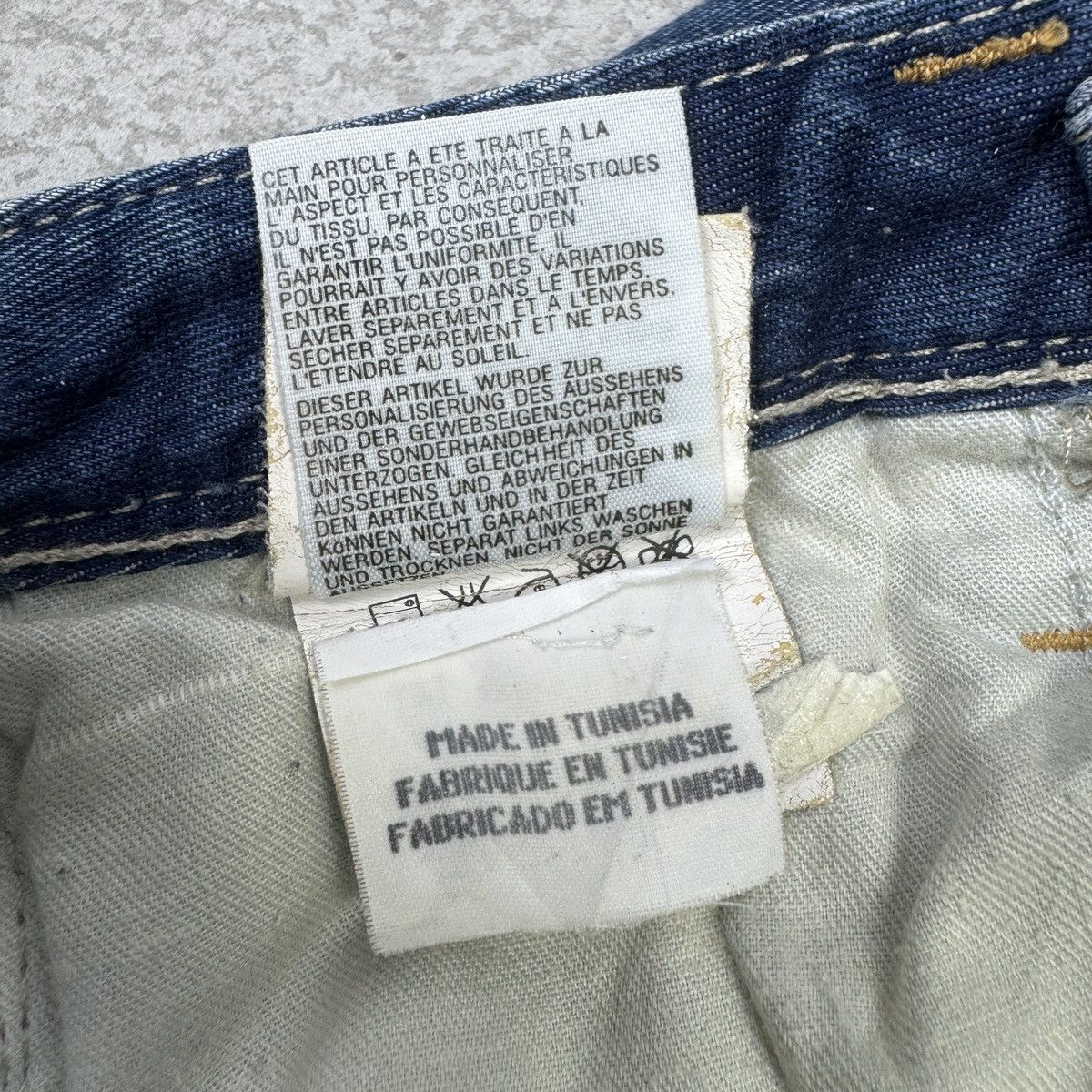 If Six Was Nine × Replay 2000s Vintage Replay Flare Blue Jeans Size 28" / US 6 / IT 42 - 10 Thumbnail