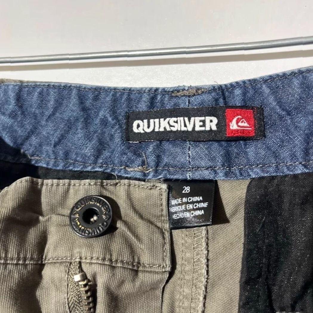 Quiksilver Quicksilver Canvas Pants Men 28x29 Olive Green Straight Relaxed Stretch Fit Chino Pants Mens Regular 29 Inseam Size US 28 / EU 44 - 3 Thumbnail