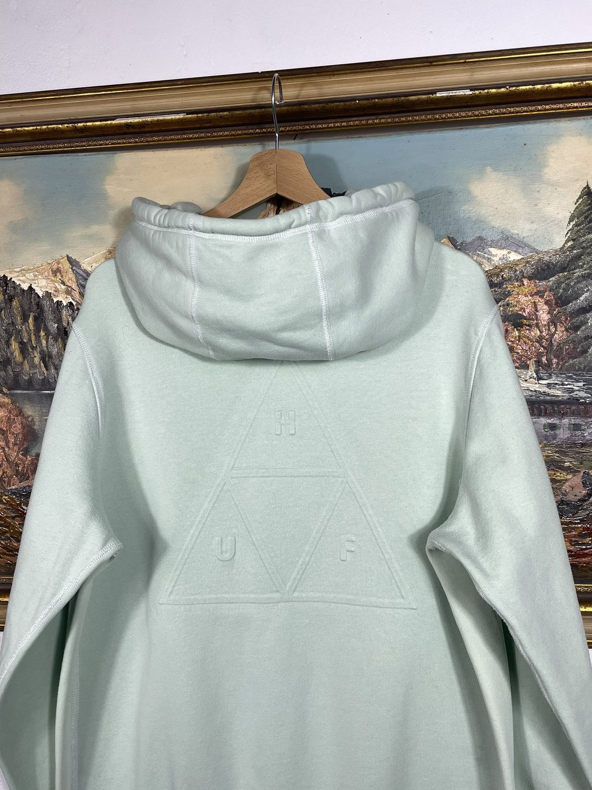 Huf × Vintage Huf Baggy Oversize Hoodie Sweatshirt Hiphop Swag Streetwear Size US M / EU 48-50 / 2 - 10 Thumbnail