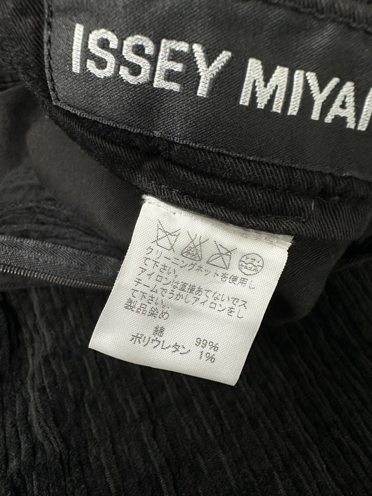 Issey Miyake Issey Miyake - Velour Cord Black Trouser - Men’s Size US 34 / EU 50 - 14 Thumbnail