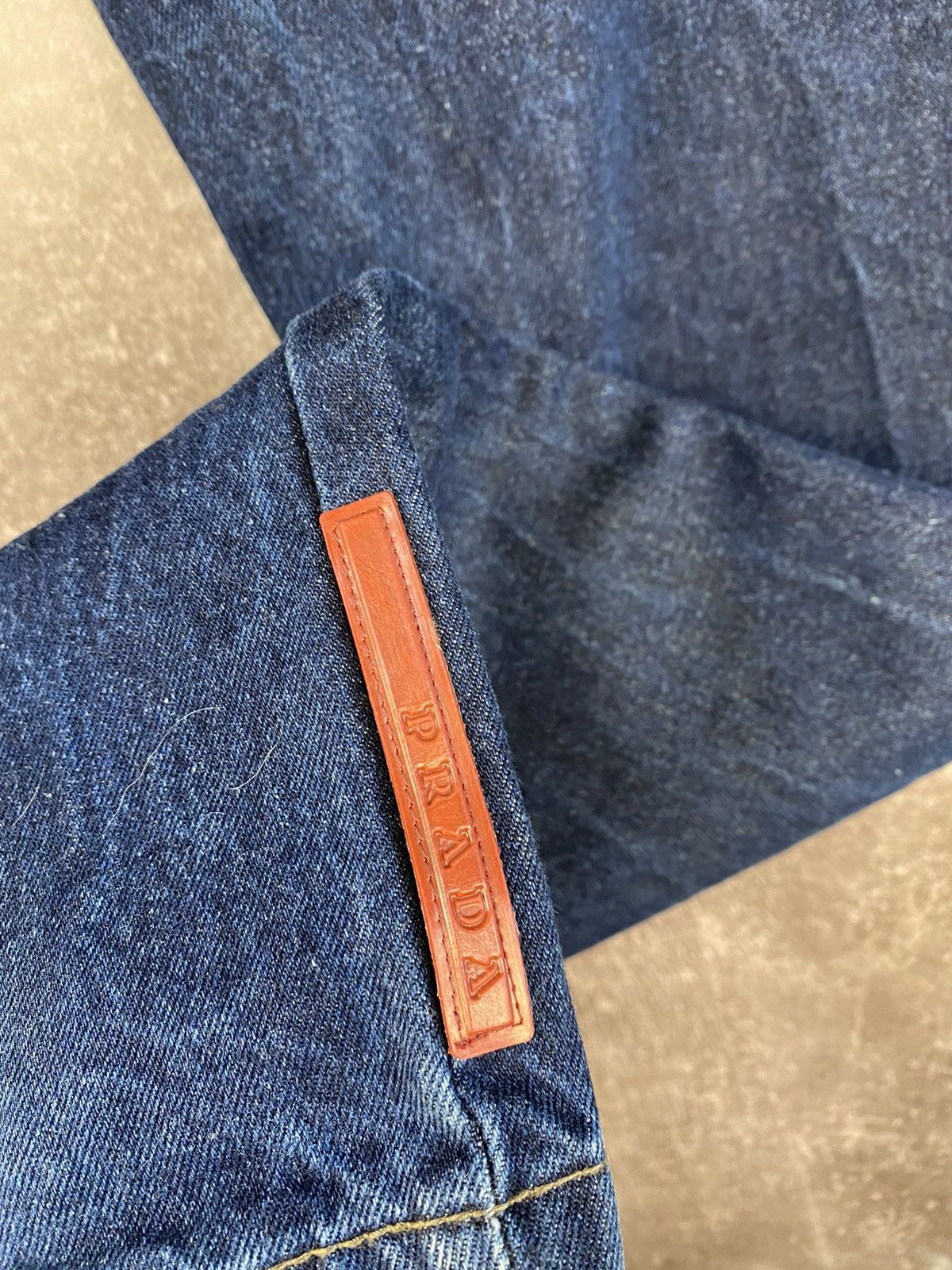 Prada PRADA Jeans Blue Denim Wash Nylon Y2K Vintage red tab Size US 32 / EU 48 - 3 Thumbnail