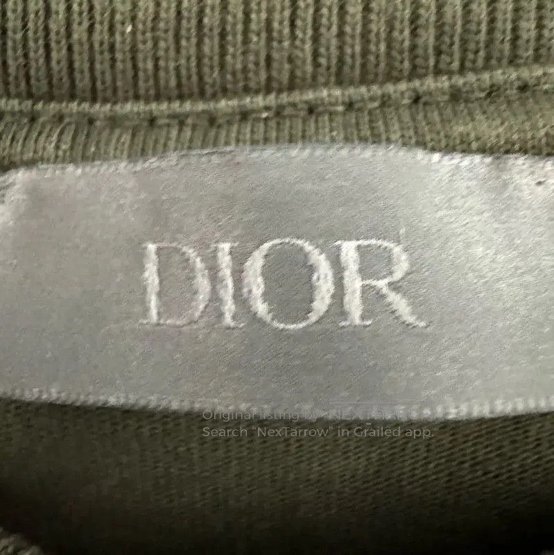 Dior Dior Military Green Cotton Logo T-Shirt . Size US XS / EU 42 / 0 - 3 Thumbnail
