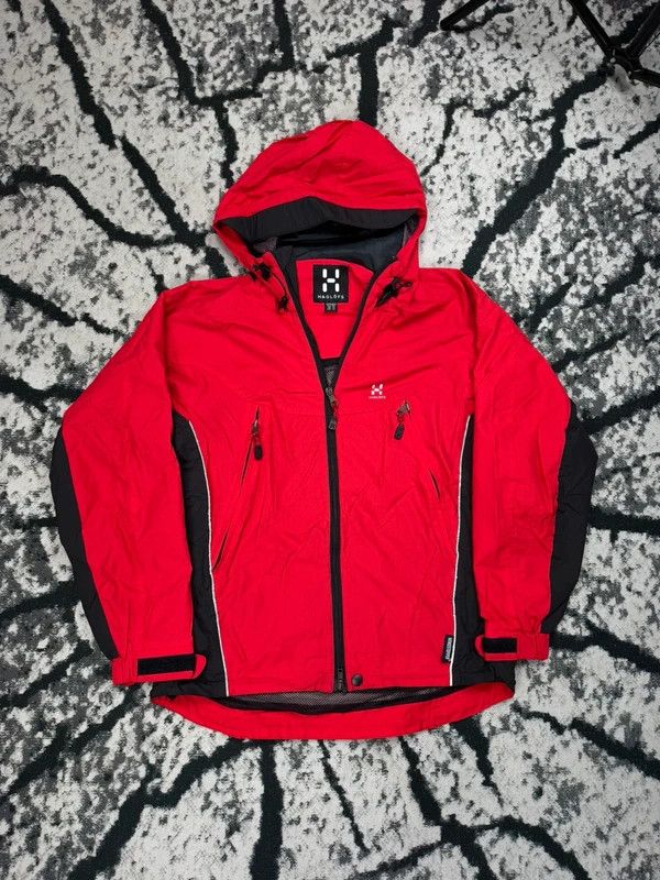 Haglofs Haglofs ski jacket red black logo 38 windstopper Size XS / US 0-2 / IT 36-38 - 1 Thumbnail