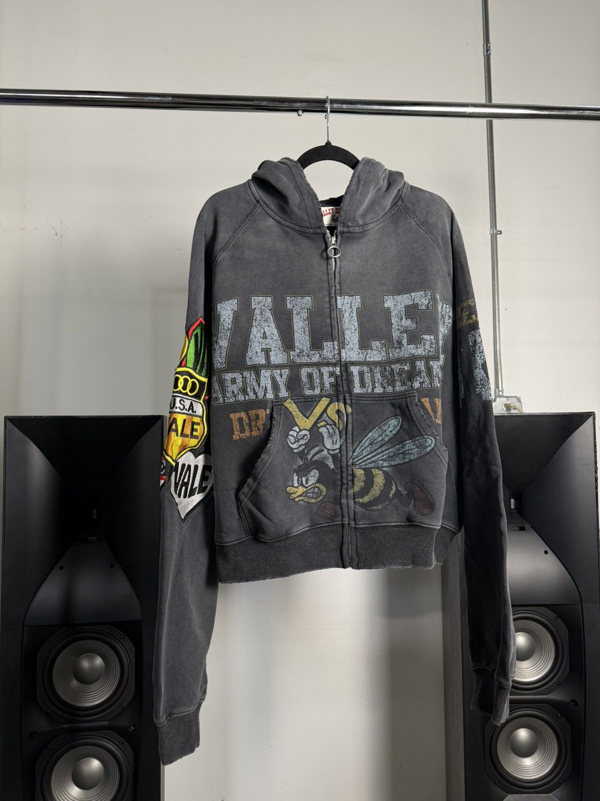 Vale Vale Forever Army Zip Up [] ‘Black’ Size US XL / EU 56 / 4 - 1 Thumbnail