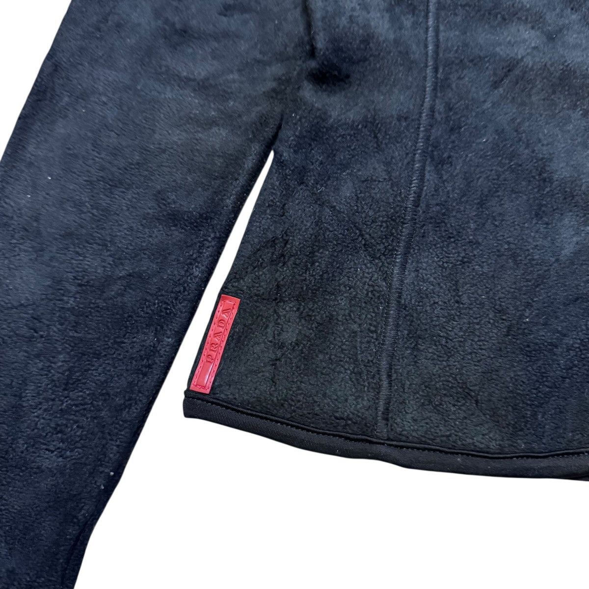 Prada Prada Fleece Jacket Redtab Hooded Size S / US 4 / IT 40 - 4 Thumbnail