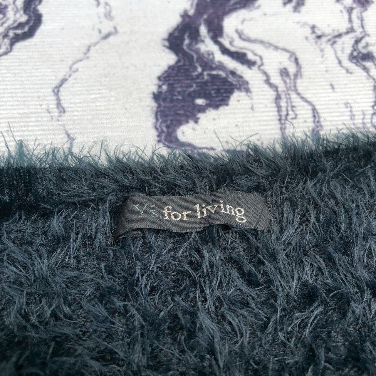 Y's Y’s for Living by Yohji Yamamoto Fuzzy Knit Sweater Size S / US 4 / IT 40 - 5 Thumbnail
