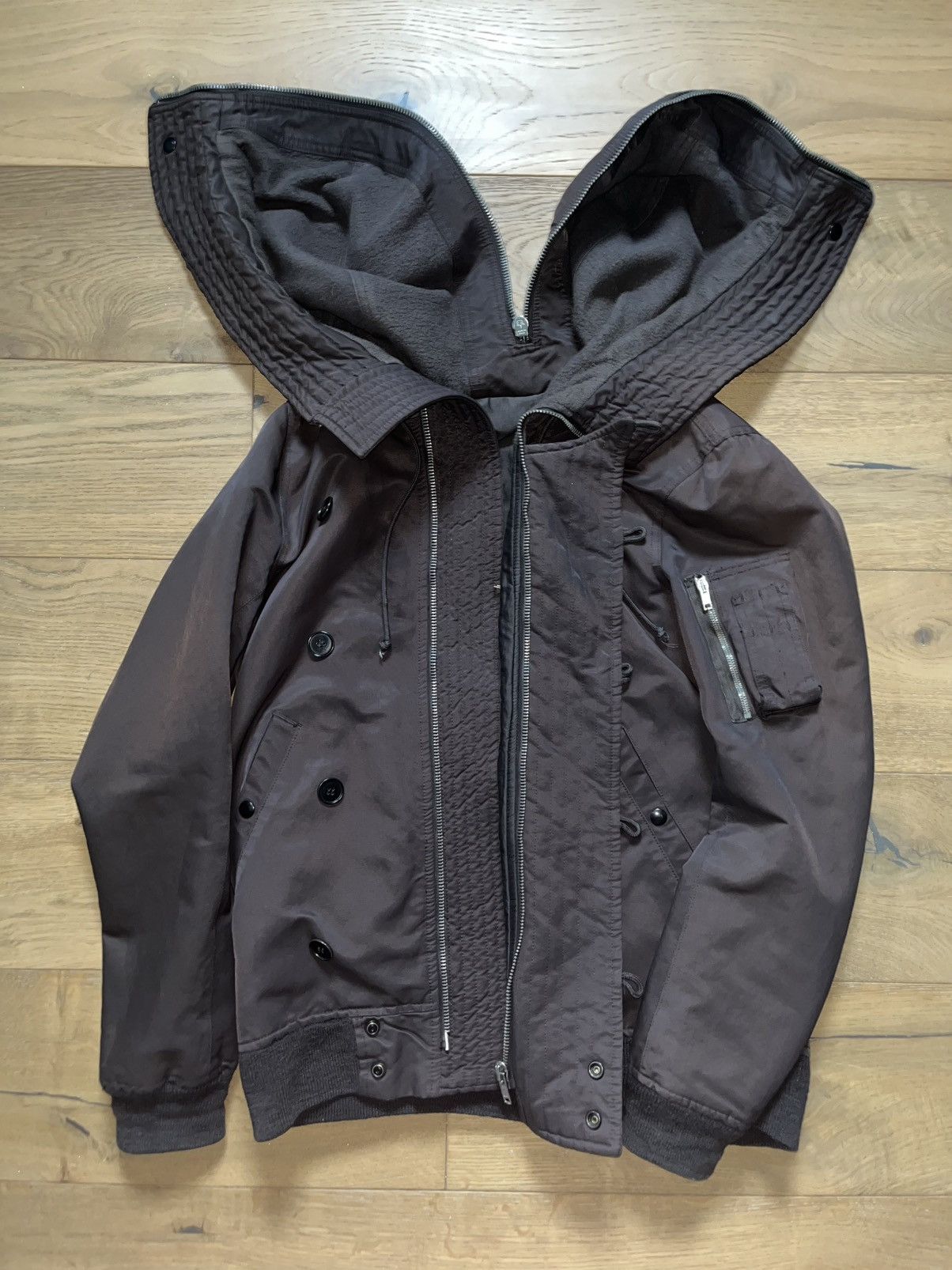 Rick Owens Rick Owen’s Exploder Bomber Zip Up Jacket | Grailed