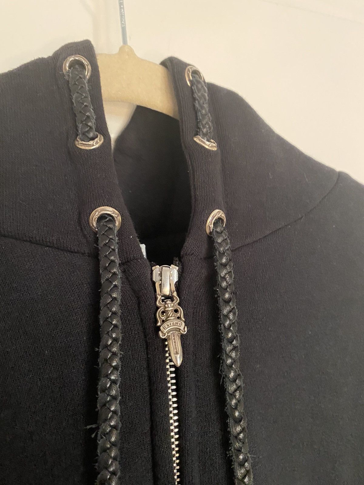 Chrome Hearts Chrome Hearts 1 of 1 Custom Order Grommet Zip Up Hoodie Size US S / EU 44-46 / 1 - 11 Thumbnail
