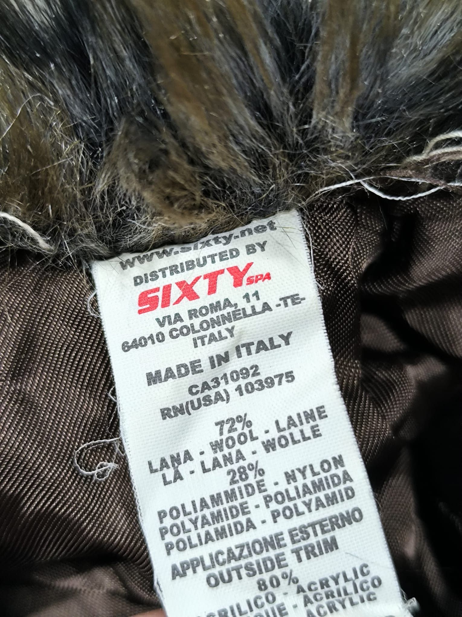 Miss Sixty miss sixty fur collar wool knit jacket Size S / US 4 / IT 40 - 6 Thumbnail