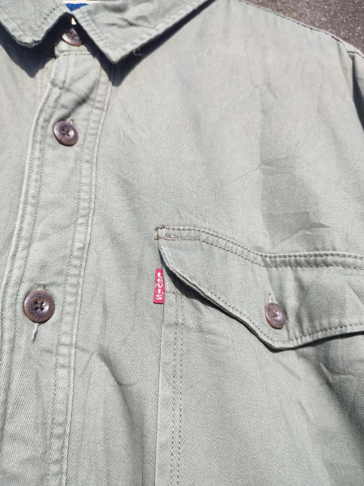 Levi's Vintage Levi’s Sherpa-Lined Shirt Jacket – XXL Utility Style Size US XXL / EU 58 / 5 - 4 Thumbnail