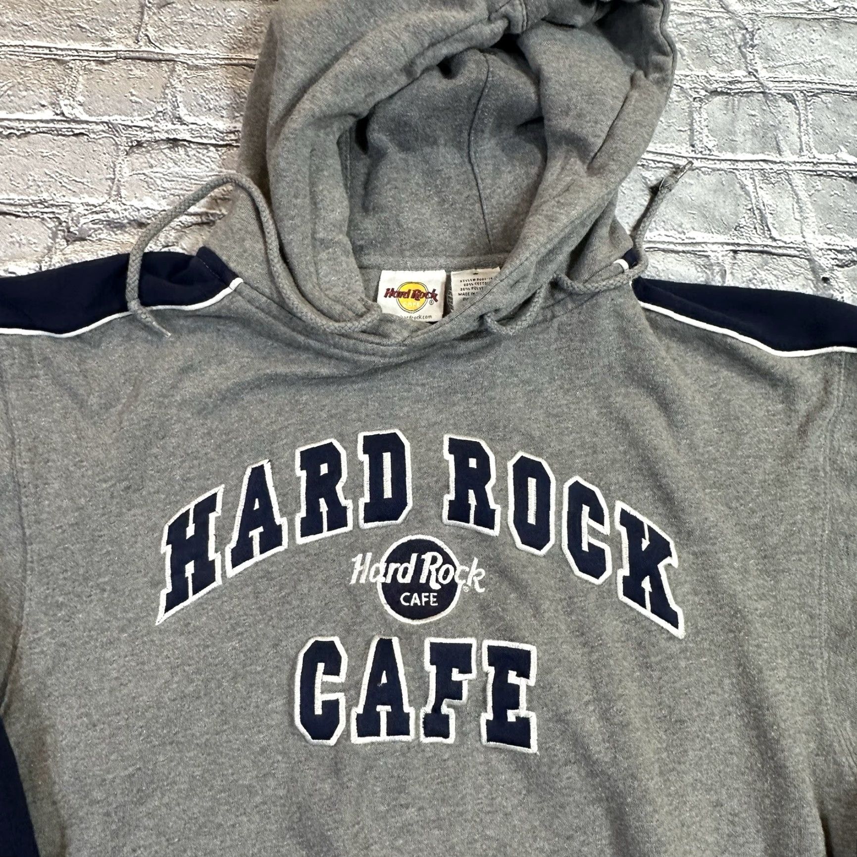 Hard Rock Cafe VINTAGE Hard Rock Cafe Atlantic City Hoodie Embroidered Spell Out Men's Small Size US S / EU 44-46 / 1 - 5 Thumbnail