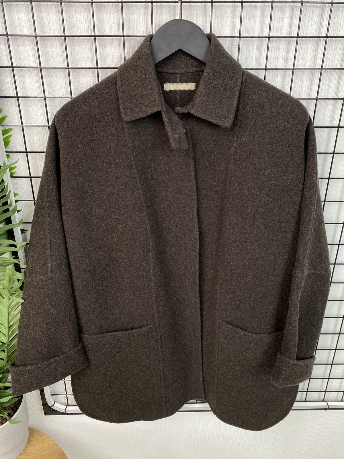 Massimo Alba Massimo Alba women wool lana jacket coat XS size oversized Size XS / US 0-2 / IT 36-38 - 4 Thumbnail
