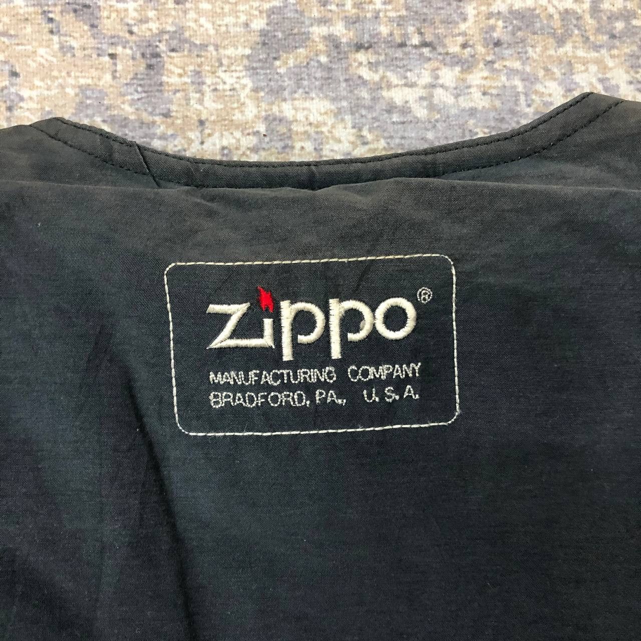 Vintage × Zippo Y416 VTG SUN FADED ZIPPO VEST Size US M / EU 48-50 / 2 - 5 Thumbnail