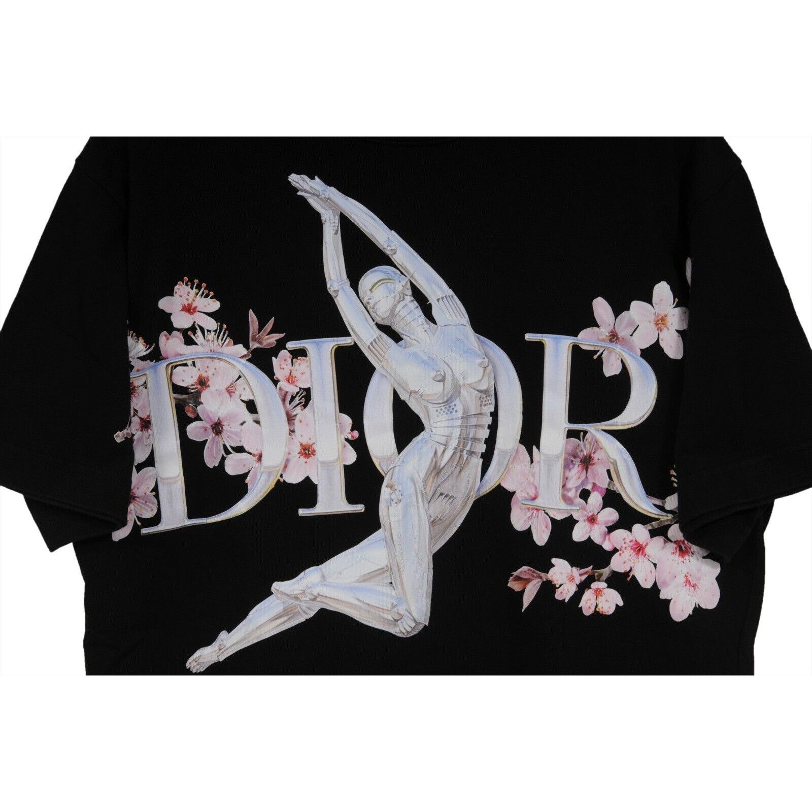 Dior Sorayama Robot Girl Floral Logo T Shirt Size US M / EU 48-50 / 2 - 3 Thumbnail