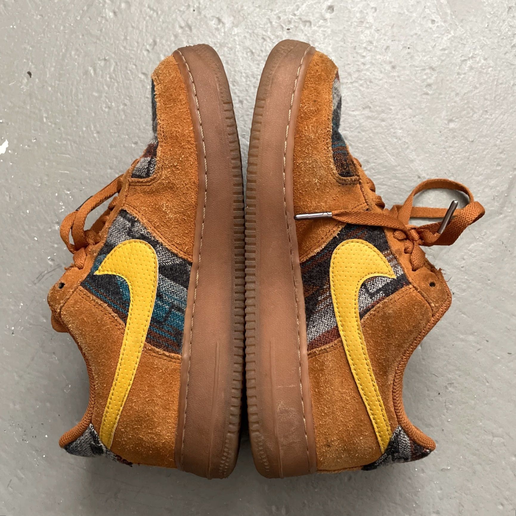 Nike Nike Air Force 1 N7 CQ7308-700 Gold Sneaker Mens 8 Nike Air Force 1 Size US 8 / EU 41 - 7 Thumbnail