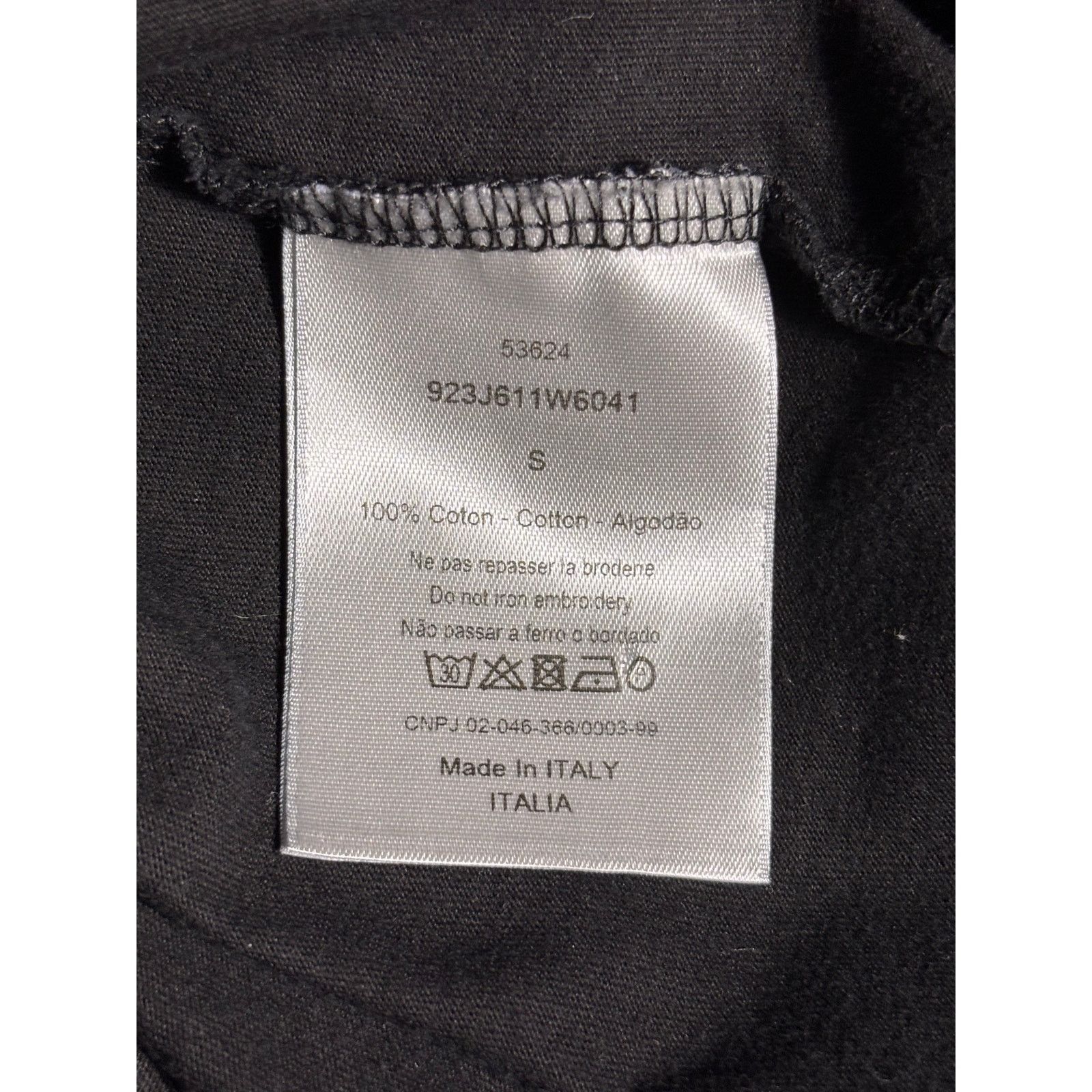 Dior Authentic Dior x KAWS 2019 SS Collection Bee Black T-Shirt Size US S / EU 44-46 / 1 - 9 Thumbnail